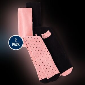 Gymboree Girls Cat Tights 2-Pack